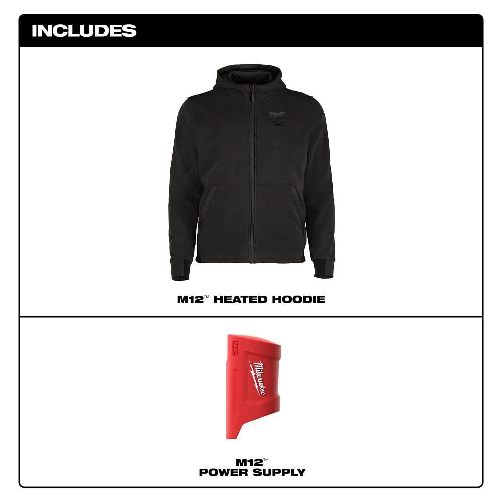 Milwaukee M12 Heated Hoodie, large image number 3