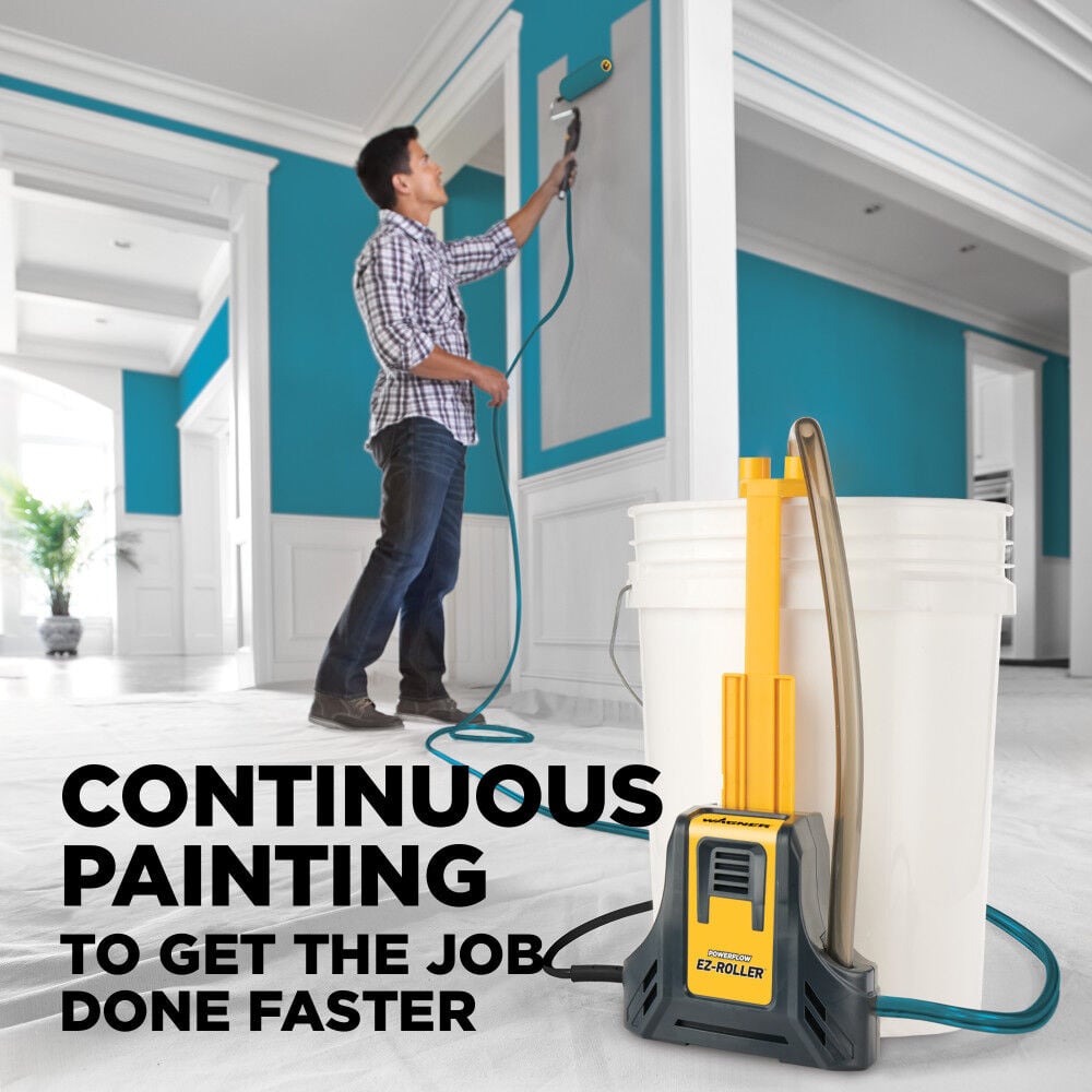 Wagner PowerFlow EZ Roller Multi-Room Electric Paint Roller System, large image number 12
