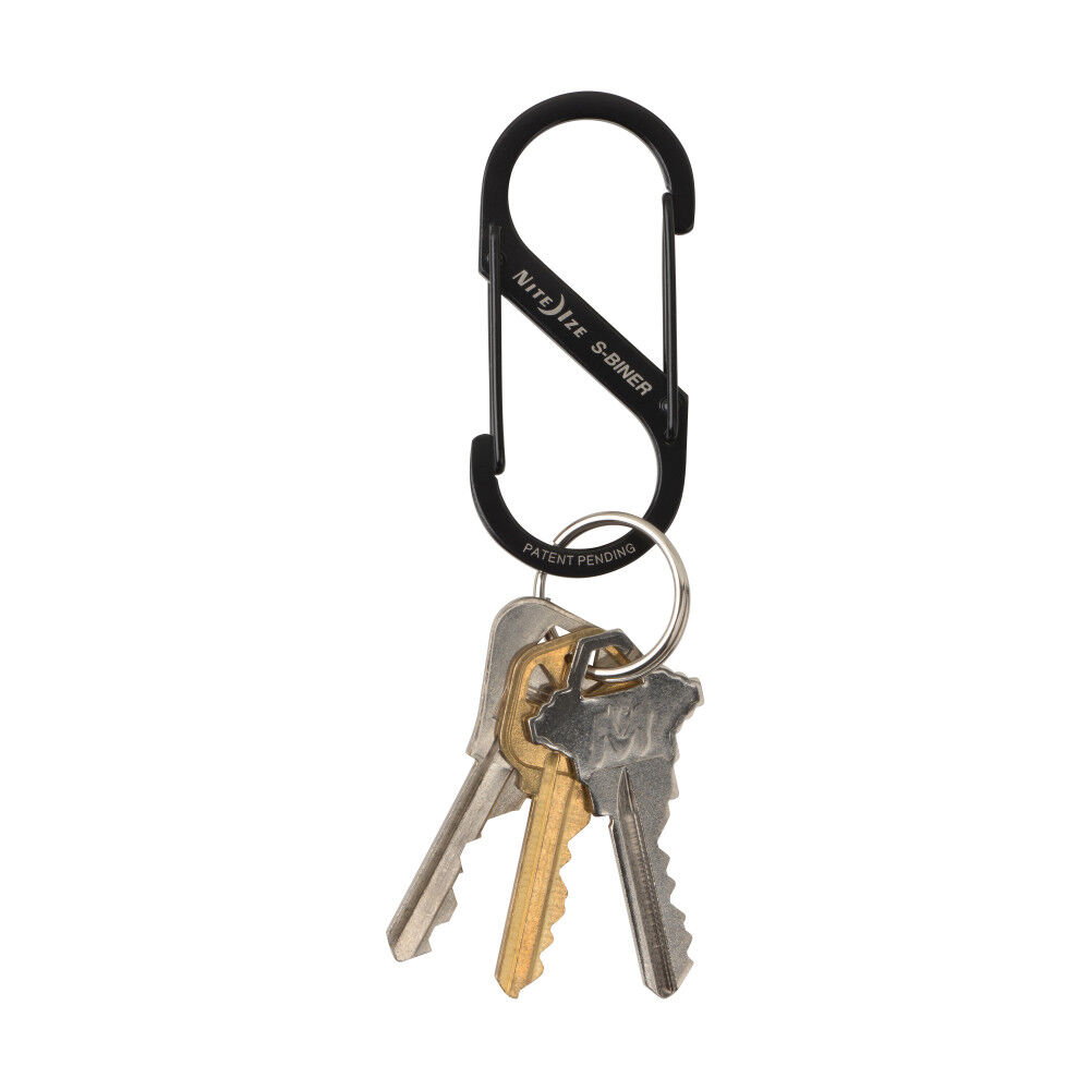 Nite Ize S-Biner Dual Carabiner Stainless Steel #3 Black, large image number 6