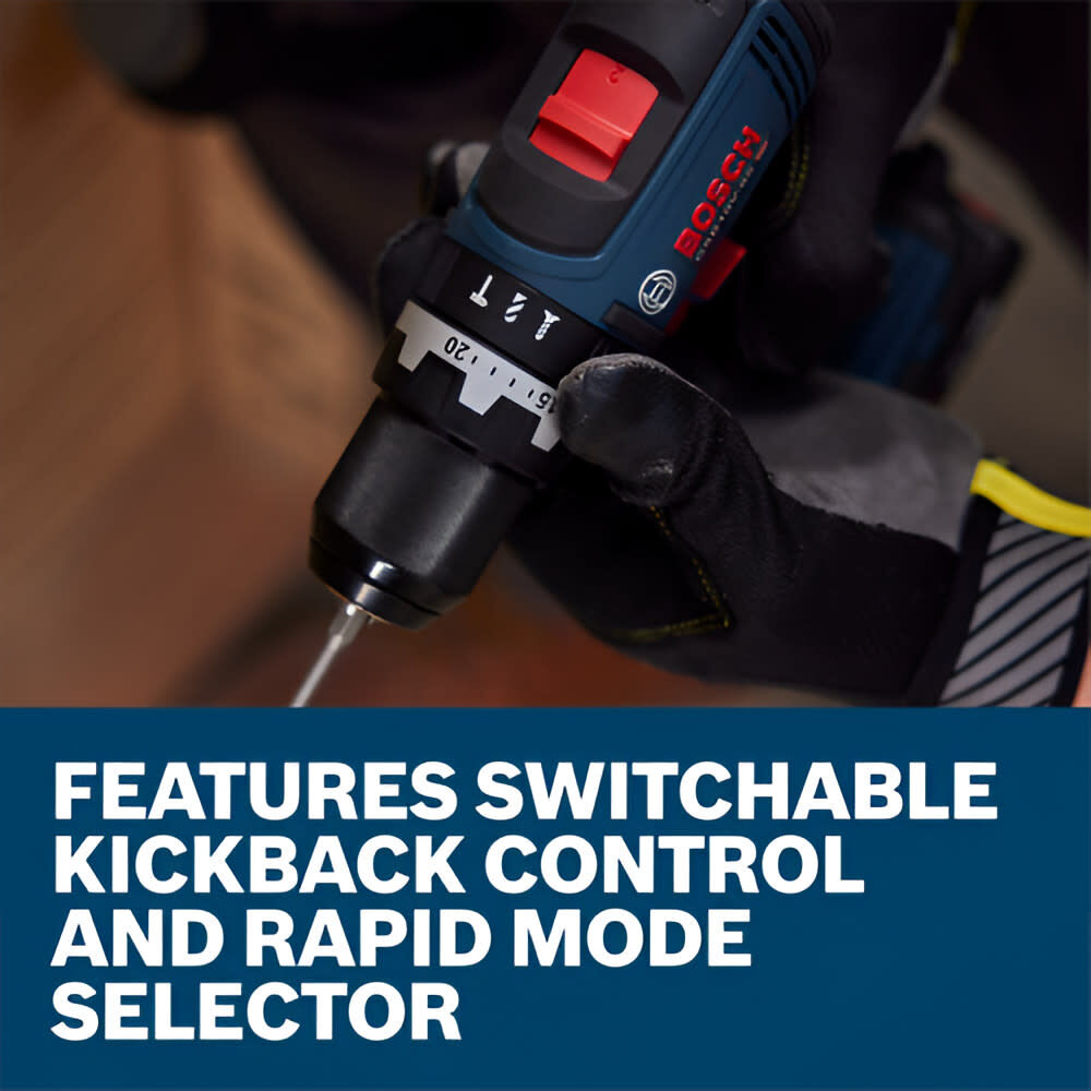 Bosch 18V 4-Tool Combo Kit with Drill, Impact Driver, Reciprocating Saw and Work Light, large image number 5