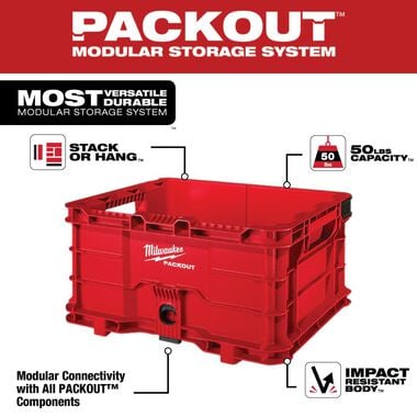 Milwaukee PACKOUT Crate, large image number 1