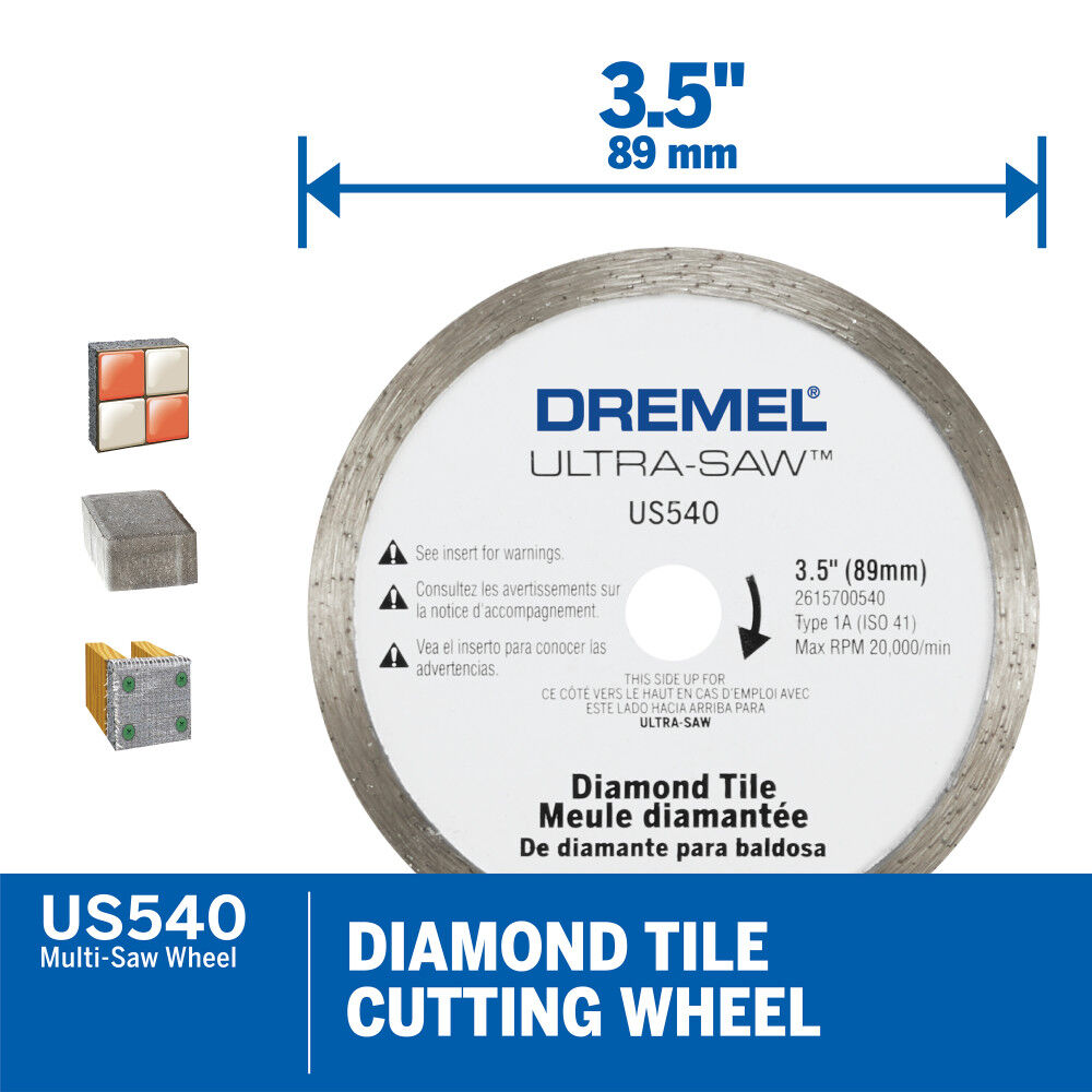Dremel Ultra-Saw 6 pc. Cutting Kit, large image number 4