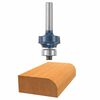 Bosch 1/8 Inch x 3/8 Inch Carbide Tipped Roundover Bit, small image number 1