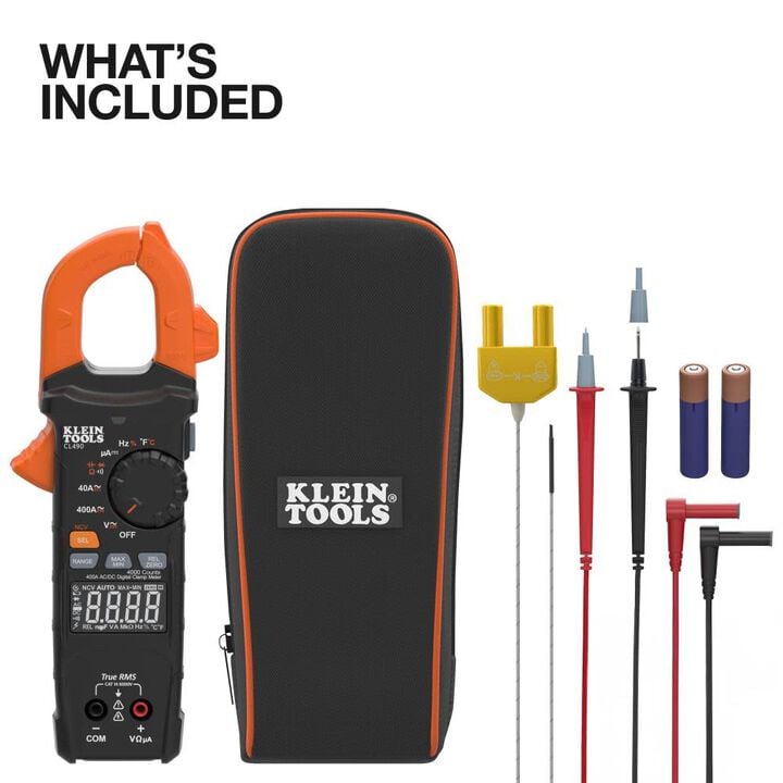 Klein Tools Dual Display Clamp Meter, large image number 1
