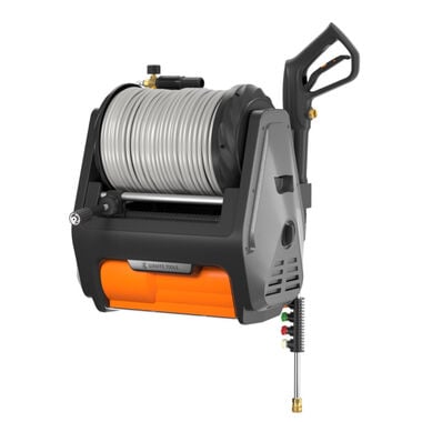 Giraffe Tools GRANDFALLS PRO 3300 PSI 1.1 GPM Electric Cold Water Retractable Pressure Washer with 4 Spray Nozzles