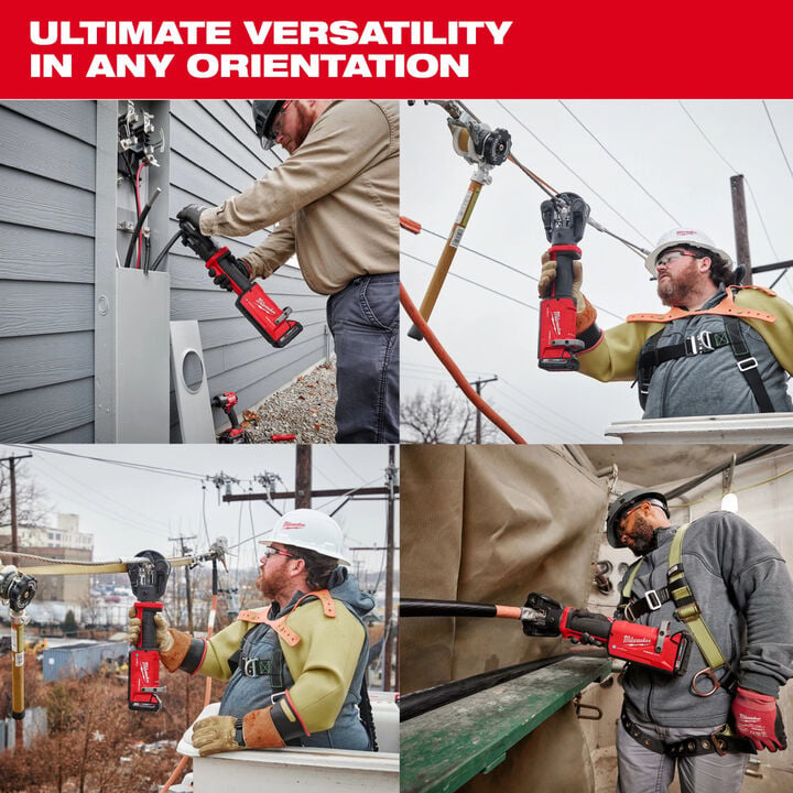 Milwaukee M18 FORCE LOGIC 11T Dieless Latched Linear Utility Crimper (Bare Tool), large image number 5