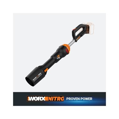 Worx 620 Cfm 40V 4Ah Cordless LeafJet Blower (Bare Tool)