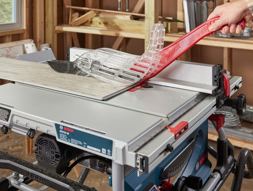 Bosch 10in Jobsite Table Saw with Gravity-Rise Wheeled Stand, large image number 12