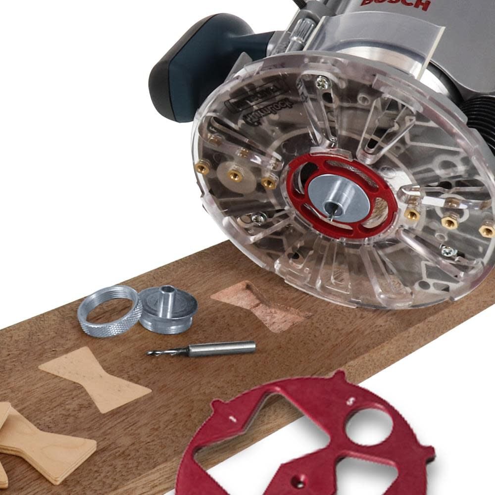 Bob 1st★プレート10枚 140kgセット2/6 Milescraft Metal Bushing Set - 10 piece Router Template