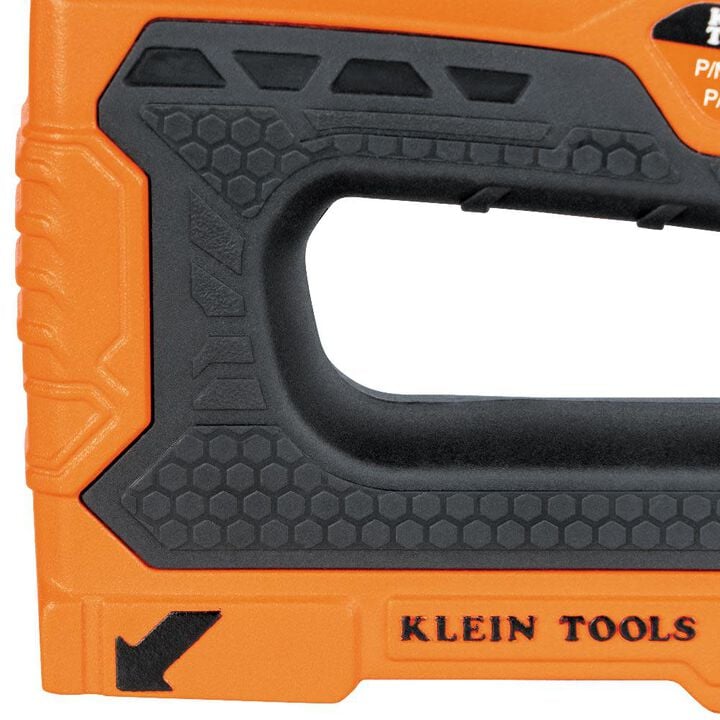 Klein Tools Loose Cable Stapler with 19/32 Inch and 31/64 Inch Insulated Staples, large image number 9