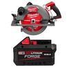 Milwaukee M18 FUEL 10-1/4 Inch Rear Handle Circular Saw (Bare Tool) with M18 REDLITHIUM FORGE XC 18V 8Ah Battery Pack Bundle, small image number 1