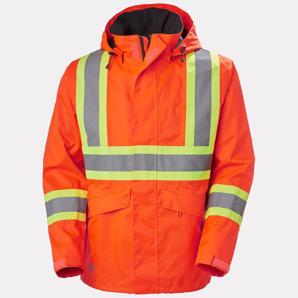 Helly Hansen Alta Waterproof Shell Jacket Orange Size Large - 71088-260-L