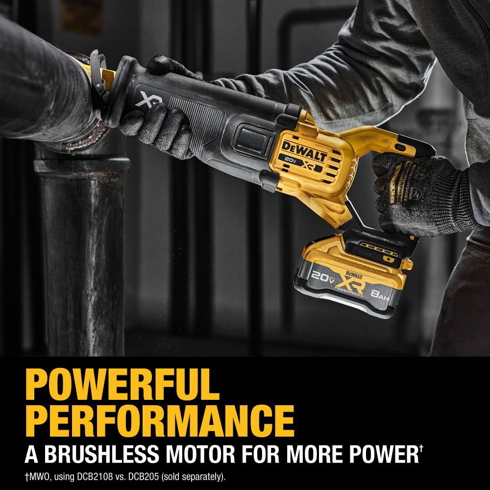 DEWALT 20V MAX XR Reciprocating Saw Kit with XR POWERPACK DCS384WW1 Acme Tools
