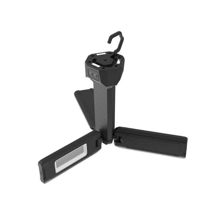 Feit Electric 2000 Lumen Lithium Ion Rechargeable Mini LED Work Light with Tripod Black, large image number 2
