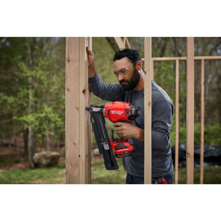 CRAFTSMAN V20* Brushless RP Cordless 21 Degree Plastic Collated Framing Nailer (Bare Tool), large image number 7