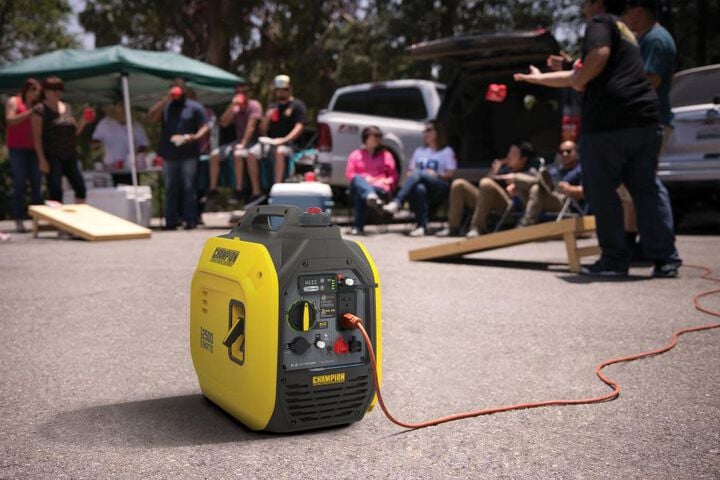Champion Power Equipment 2500-Watt Ultralight Gas Powered 49 State Portable Inverter Generator with Quiet Technology, large image number 6