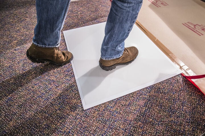 Surface Shield Step N Peel Sticky Mat, Clear Refills, 30 Sheet, 24 Inch x 30 Inch, 4 Pack, large image number 6