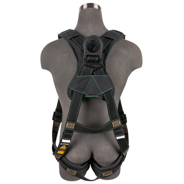 Safewaze Arc Flash Full Body Harness: DE 1D, DE MB Chest/Legs, large image number 1