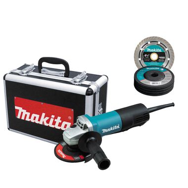 Makita 4-1/2-Inch Angle Grinder with Aluminum Case, large image number 0