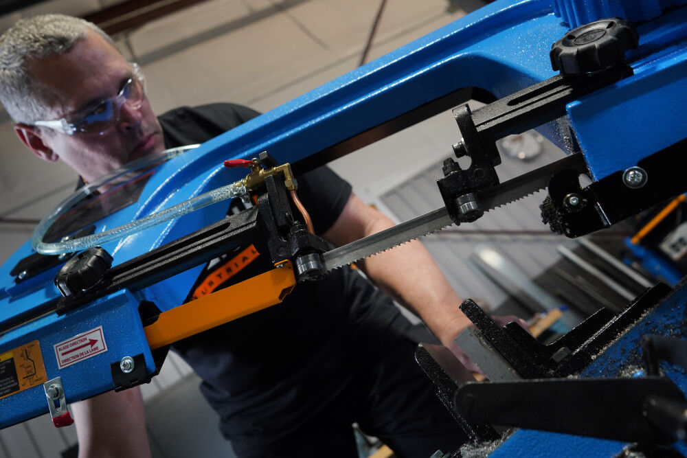 Baileigh 7x12 Horizontal/Vertical Bandsaw with Coolant