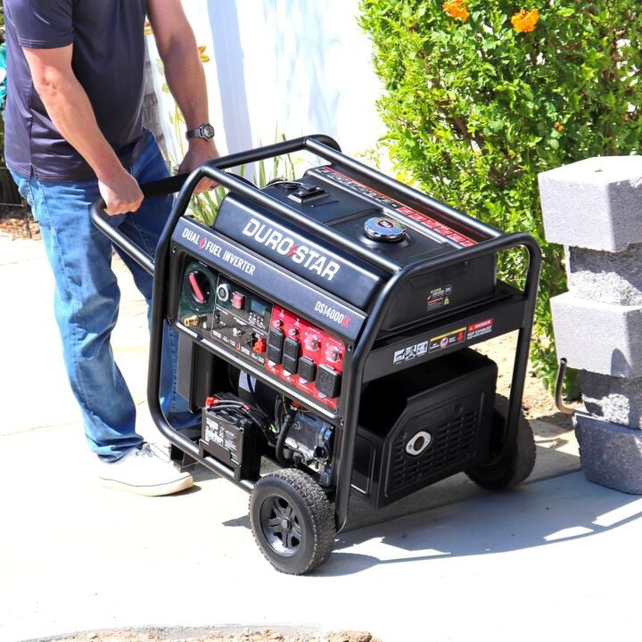 Duromax 14000 Watt Dual Fuel 49 State Inverter Generator with CO Alert, large image number 8