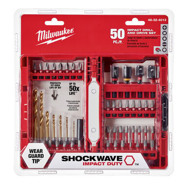 Milwaukee SHOCKWAVE 50-Piece Impact Duty Drill and Drive Set, large image number 5