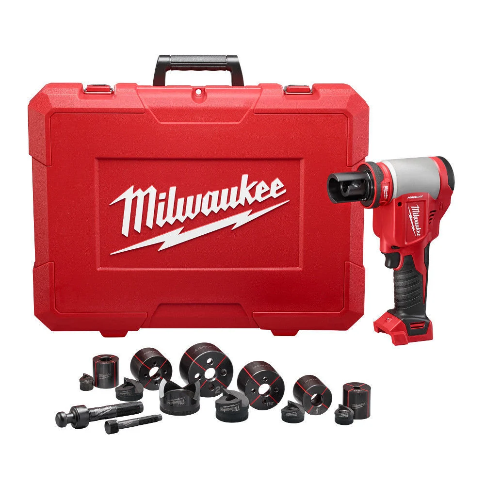 Milwaukee M18 FORCE LOGIC 10 Ton Knockout Tool 1/2 Inch to 2 Inch (Bare Tool), large image number 1