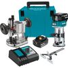 Makita 18V LXT Lithium-Ion Brushless Cordless Compact Router Kit (5.0Ah), small