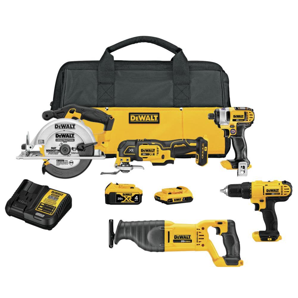 DEWALT 20V 5 Tool Combo Kit DCK551D1M1 Acme Tools