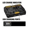 DEWALT 12-20V MAX DUAL PORT FAST CHARGER, small image number 3