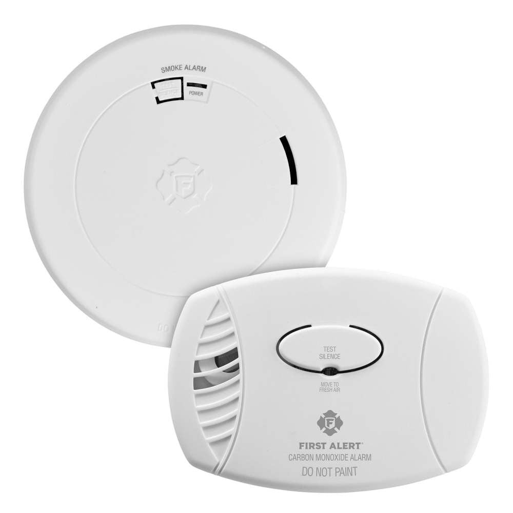 First Alert SM210 Battery Combination Smoke & CO400 CO Alarm Value Pack – 5050096