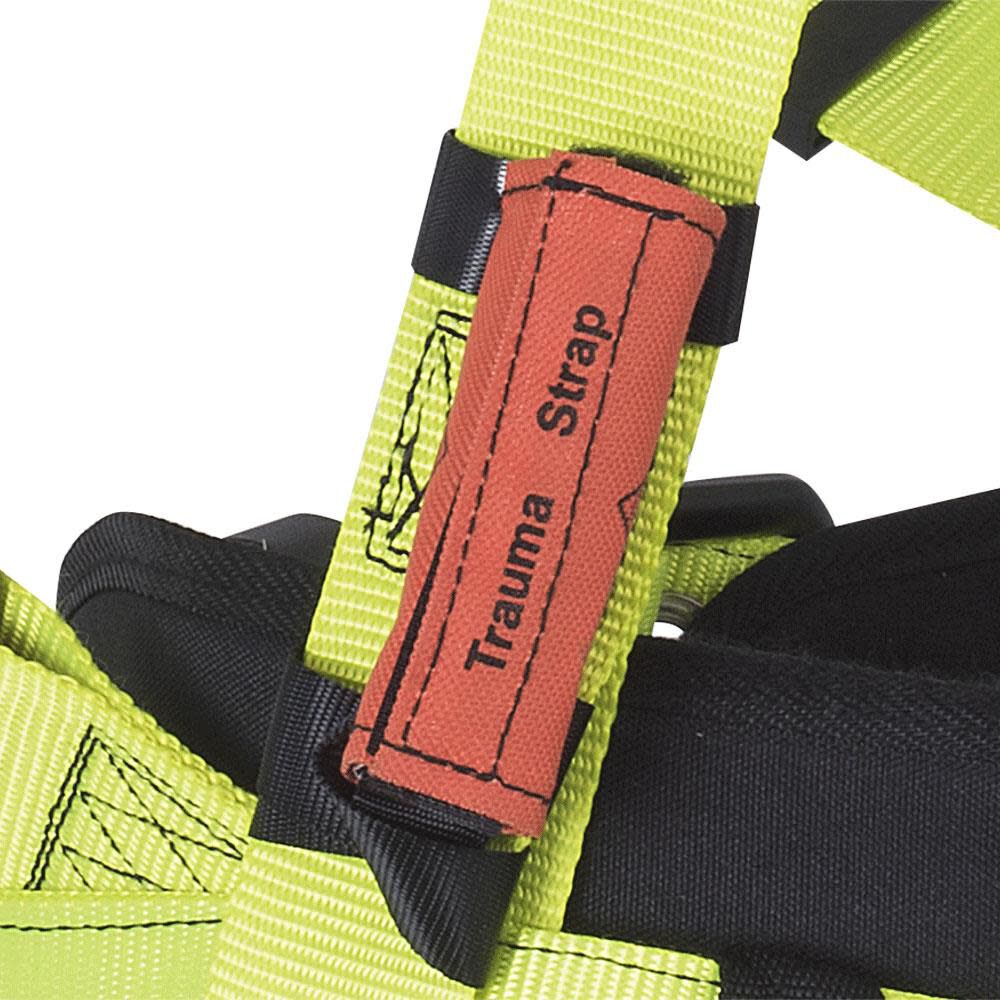 Peakworks PeakPro Plus Series Full Body Safety Harness with Positioning Belt Hi Vis Green Small, large image number 2