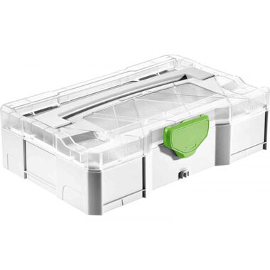 Festool MINI T-LOC Systainer with Transparent Lid