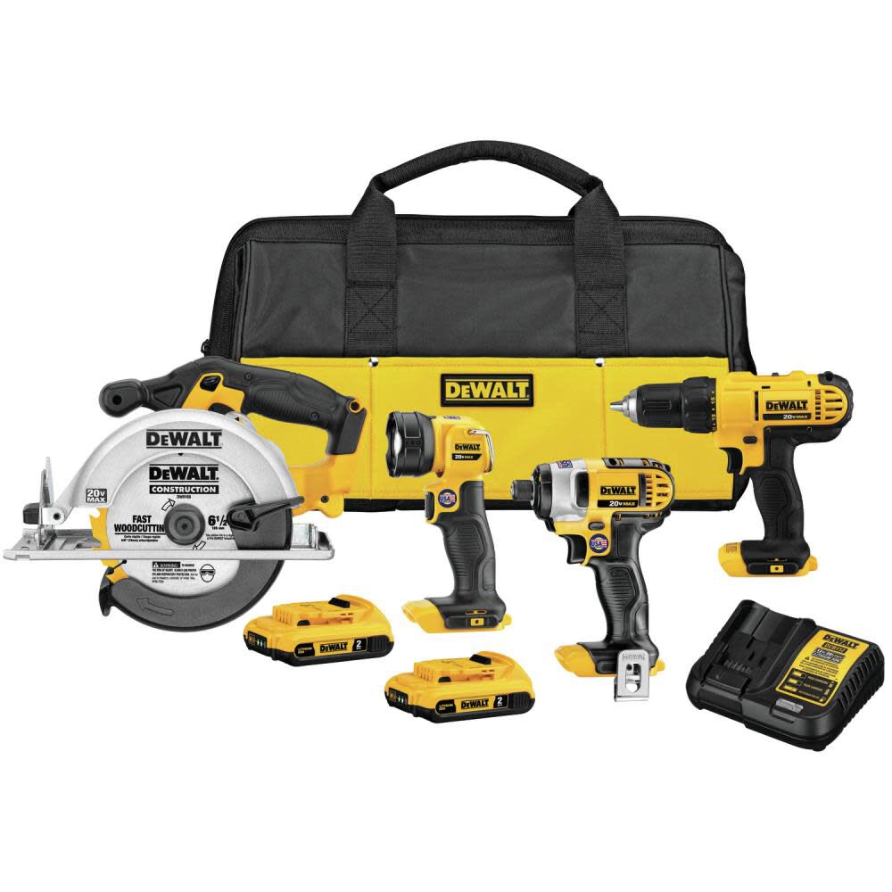 DEWALT 20V 4 Tool Kit DCK466D2 from DEWALT - Acme Tools