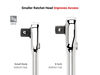 Tekton 3/8 Inch Small Body Non-QR Ratchet Set, 3, 6 Inch, 6 Inch Flex, 3 Pieces, small image number 3