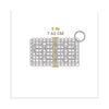 Lodge Cast Iron 4.33 x 3 x 0.75 Inch Red Stainless Steel Chainmail Scrubbing Pad, small image number 5