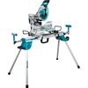 Makita 10in Dual-Bevel Sliding Compound Miter Saw with Laser and Stand, small