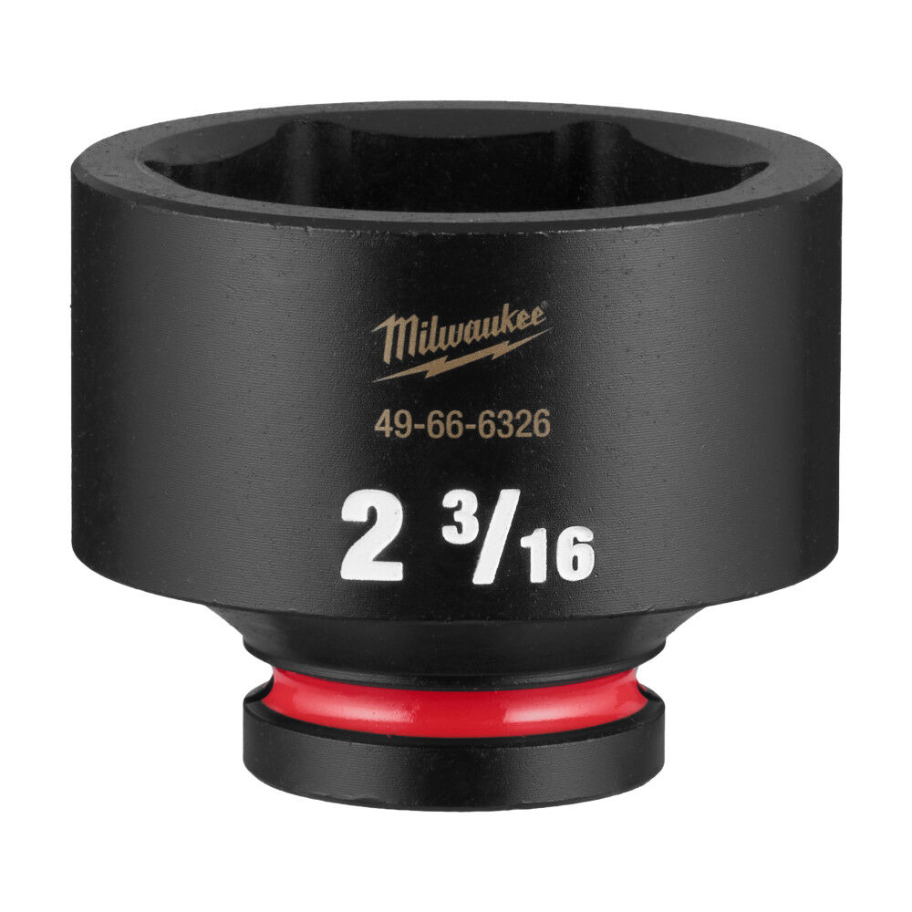 Milwaukee SHOCKWAVE Impact Duty 3/4 Inch Drive 2-3/16 Inch Standard 6 Point Socket - 49-66-6326