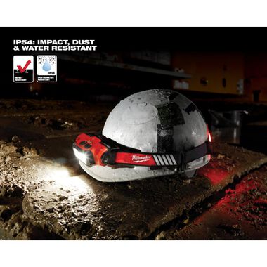 Milwaukee BEACON Hard Hat Light USB Rechargeable, large image number 7