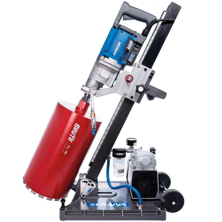 Diteq SHIBUYA HH-1531ABV & Handheld Core Drill With Vacuum Pump