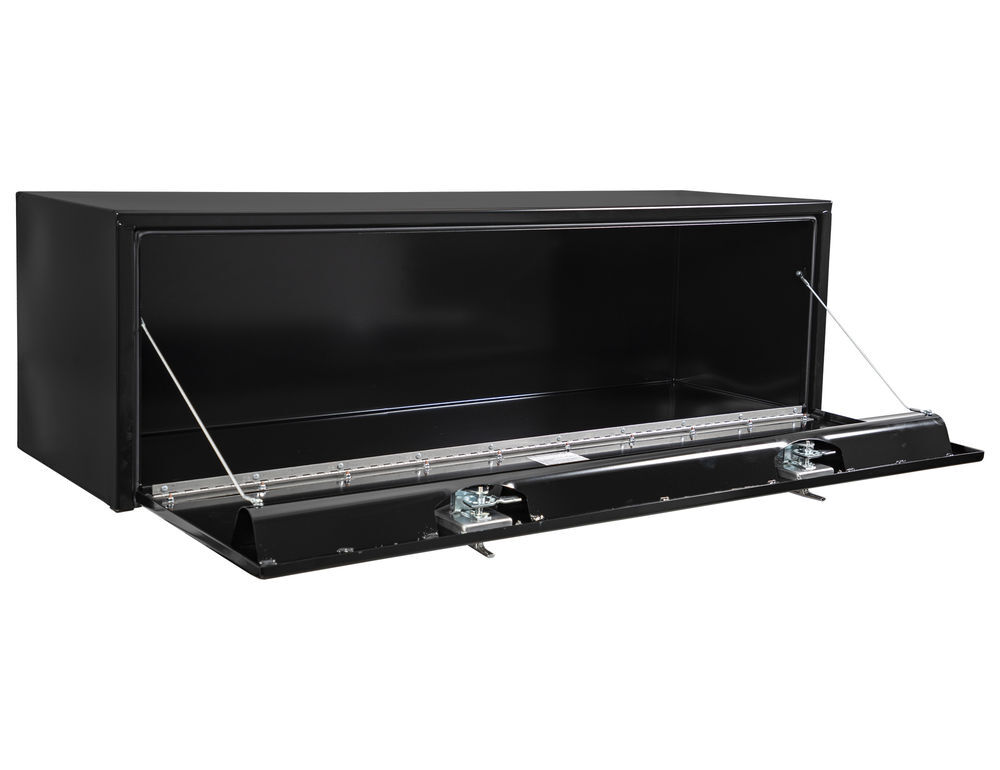 Buyers Products Company 18x18x60 Inch Black Steel Underbody Truck Box, large image number 4