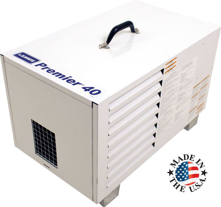LB White Premier 40 EnClosed Abrasive Grain Coat Flame Portable Heater LP, large image number 2