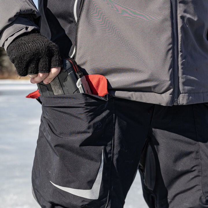 Eskimo Superior Bibs, Men's, Black Ice, Uplyft Float-Assist, 43897, large image number 5