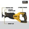 DEWALT 20V MAX XR  Brushless Reciprocating Saw (Bare Tool), small image number 2