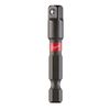 Milwaukee SHOCKWAVE 1/4 in. Hex to 1/4 in. Square Socket Adapter, small image number 1