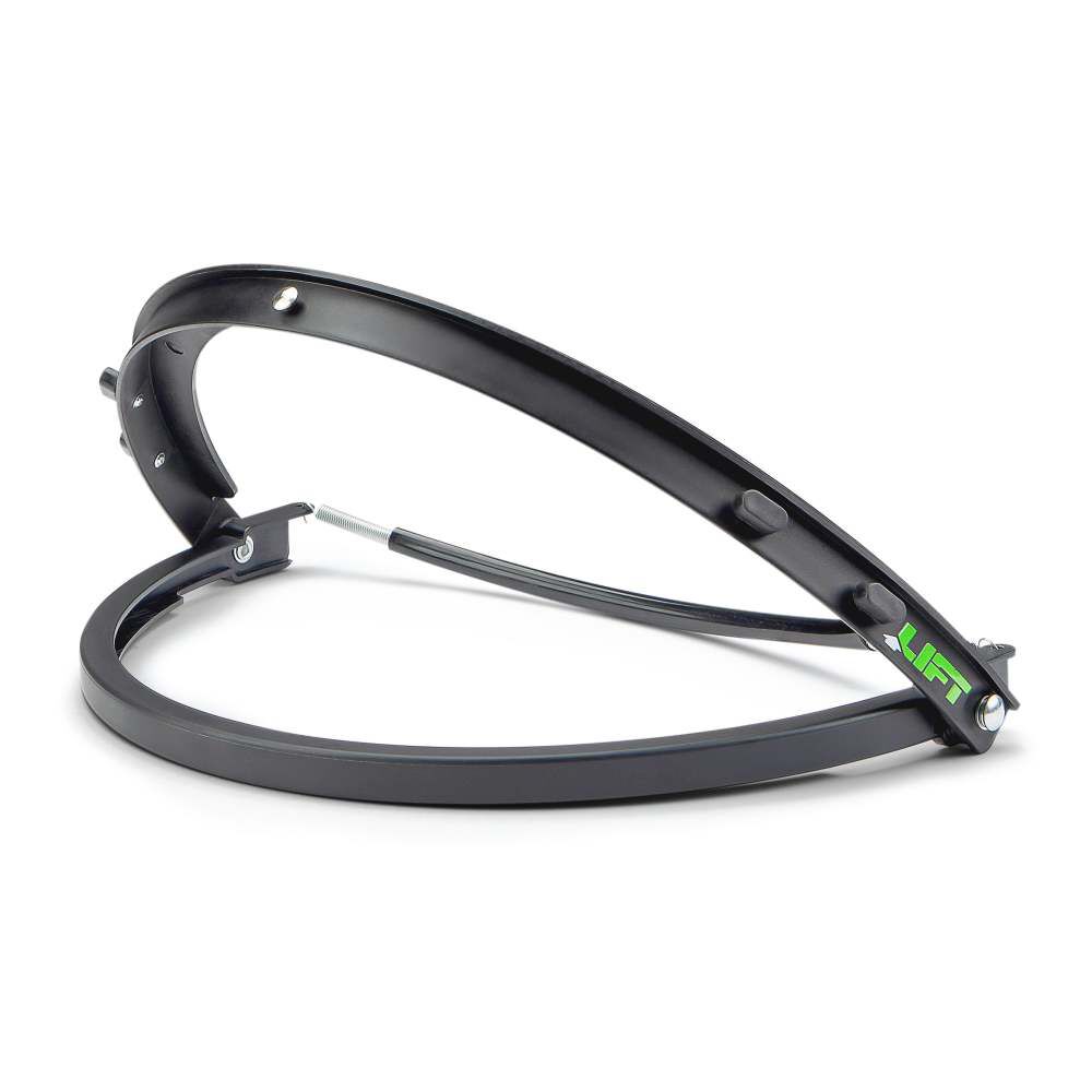 Hide Lift Safety Dax Full-Brim Style Faceshield Bracket Black