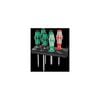 Wera Tools 334/368/6 Kraftform Plus 300 Screwdriver Set & Rack 6pc, small image number 2