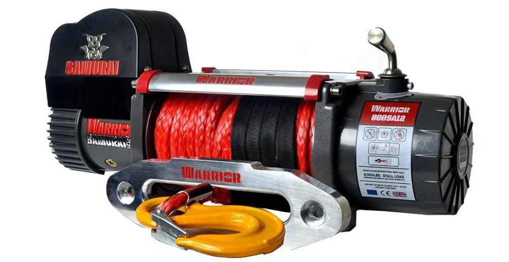 DK2 Samurai Winch Planetary Gear 8000lb with Synthetic Rope – S8000-SR