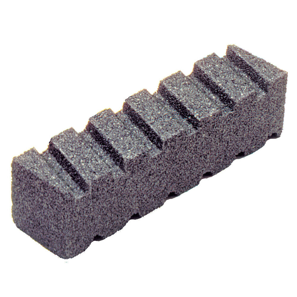 Kraft Tool Co 8 Inch x 2 Inch x 2 Inch 20 Grit Fluted Rub Brick, large image number 1