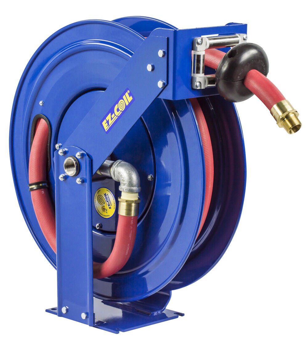 Coxreels Safety System Spring Driven Fuel Hose Reel 3/4in x 50′ 300PSI – EZ-TSHF-550